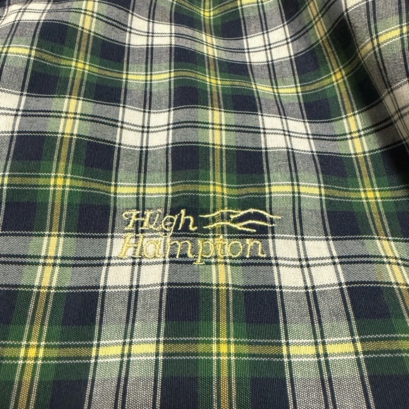 Vintage Plaid Divots Windbreaker, High Hampton - Picture 4 of 5